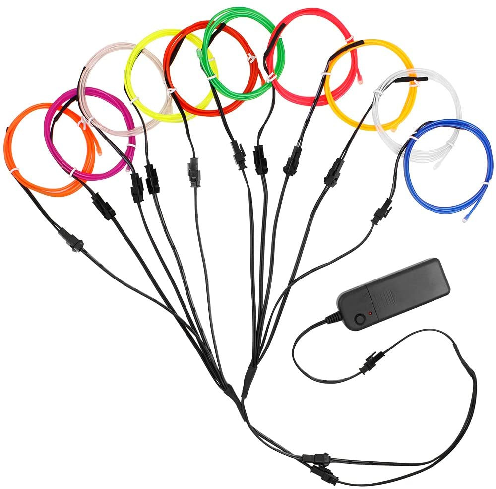 Led El Wire - 5 в 1 светящийся провод, светодиодный
