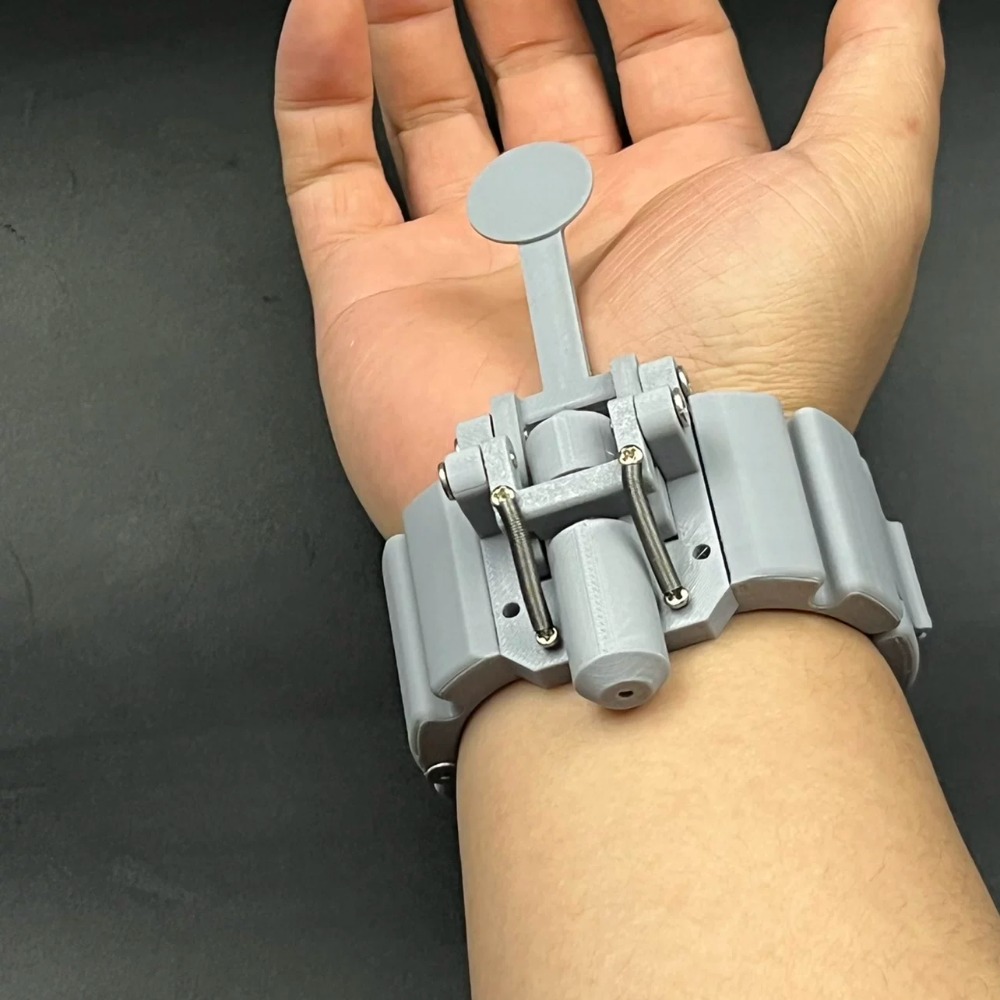 Cosplay Prop 3D Print Settings - 3D-печатный метатель паутины (паутинный бластер) для