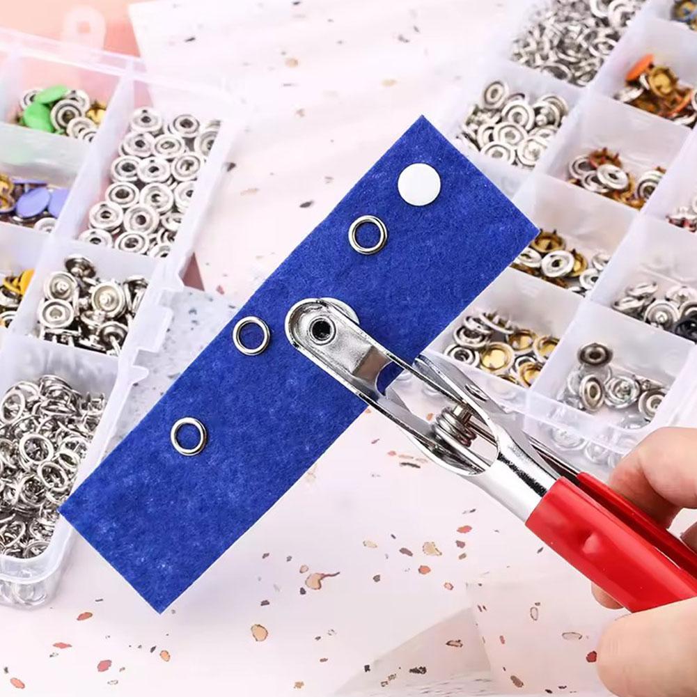 Лидер продаж, 100 шт., металли – обзор и цена Snap Fastener Set