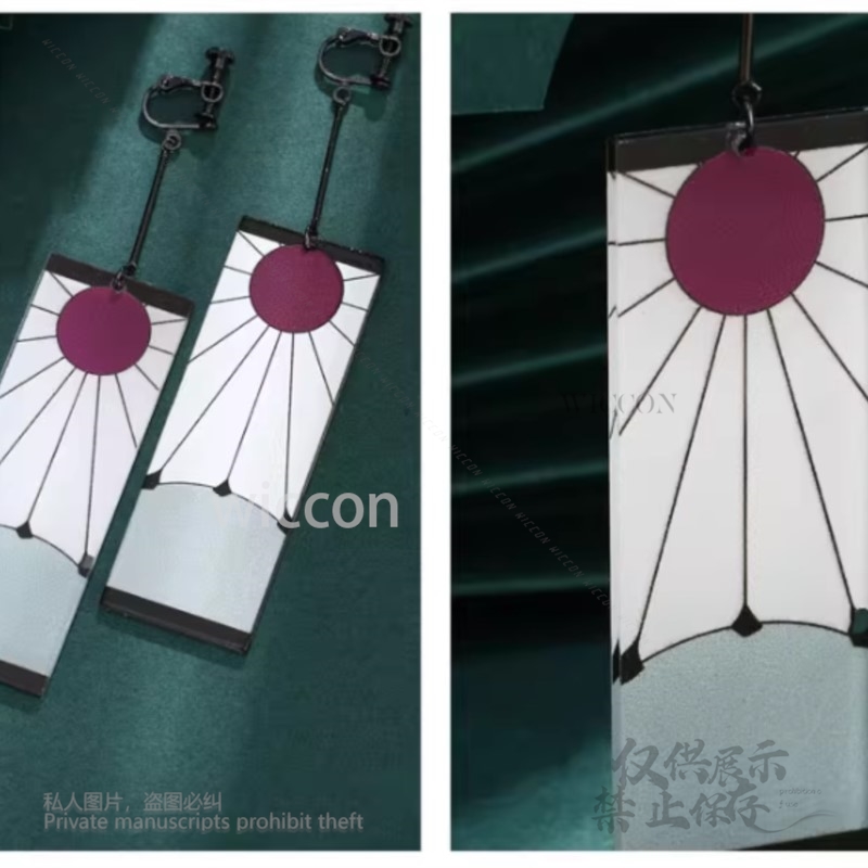 Акриловые серьги, зажимы для у – обзор и цена Acrylic Cosplay Prop