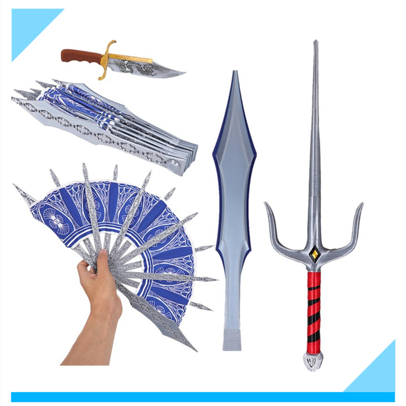 Китаи Косплей Фанаты Складной  – обзор и цена Cosplay Prop Dagger
