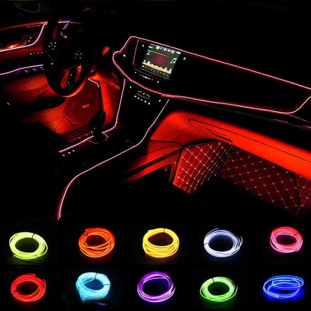 1 м/3 м/5 м USB светодиодный о – обзор и цена Led El Wire