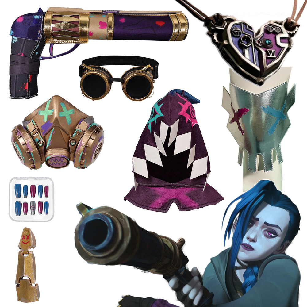 Необычный пистолет Arcane Jinx – обзор и цена Cosplay Prop Pistol