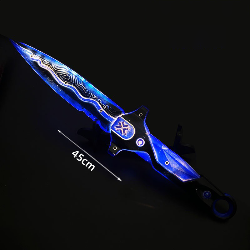 45-сантиметровый акриловый све – обзор и цена Cosplay Prop Dagger