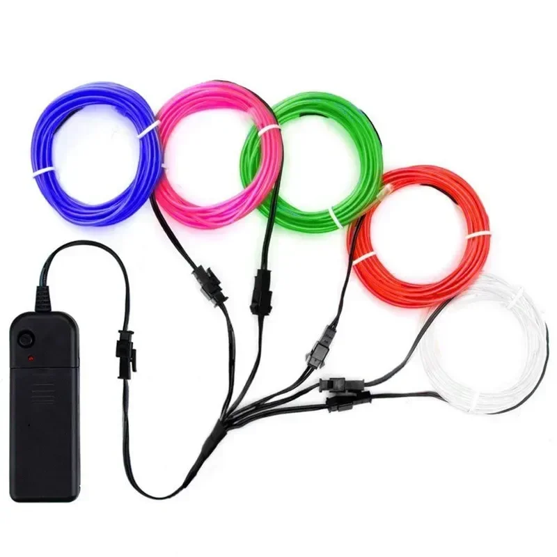1 м/3 м/5 м гибкий неоновый св – обзор и цена Led El Wire