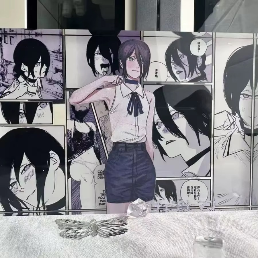 Акриловая фигурка Денджи и Рез – обзор и цена Acrylic Cosplay Prop