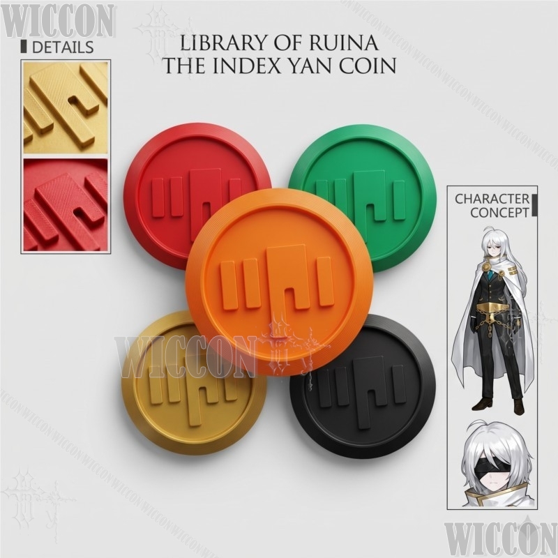 Библиотека Руина: Значок-эмбле – обзор и цена Cosplay Prop 3D Print Settings